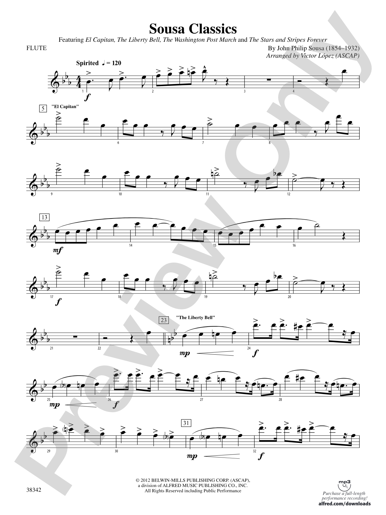 Sousa Classics: Flute