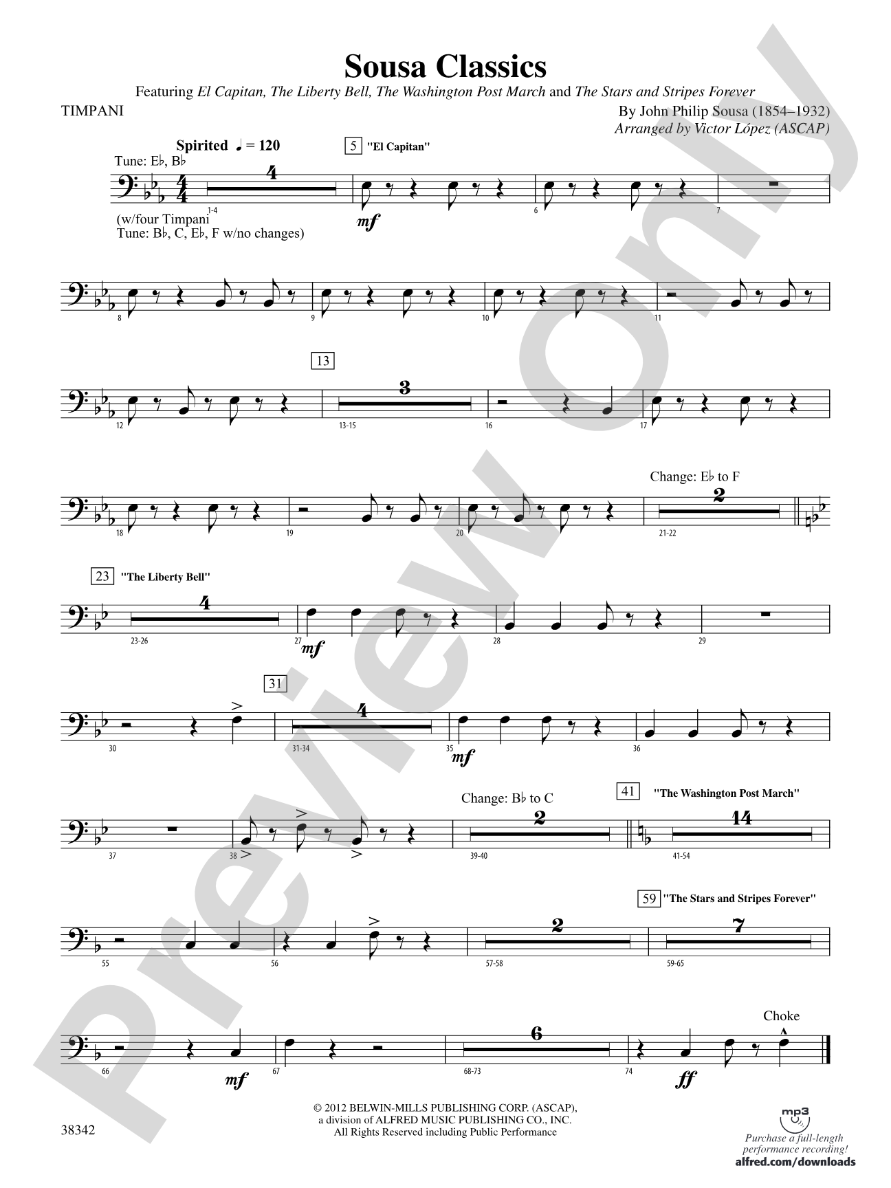 Sousa Classics: Timpani