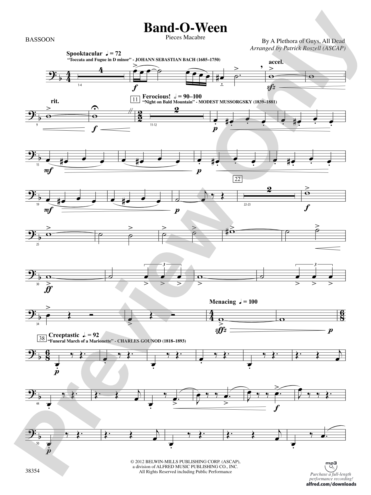 Band-O-Ween: Bassoon