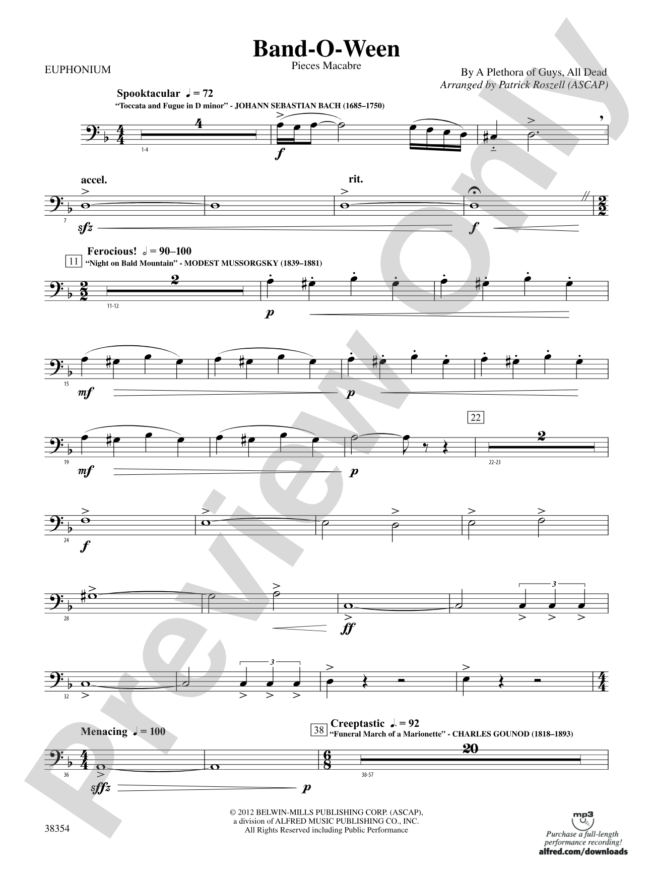 Band-O-Ween: Baritone B.C.