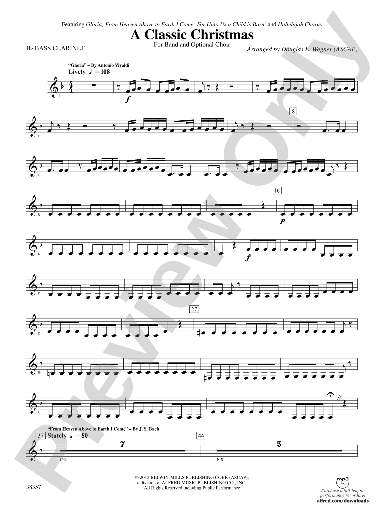 A Classic Christmas: B-flat Bass Clarinet