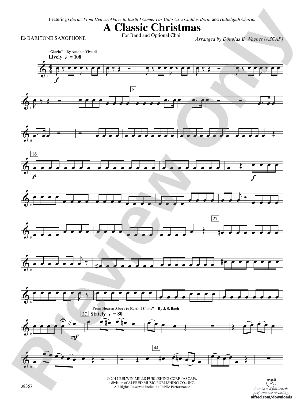 A Classic Christmas: E-flat Baritone Saxophone