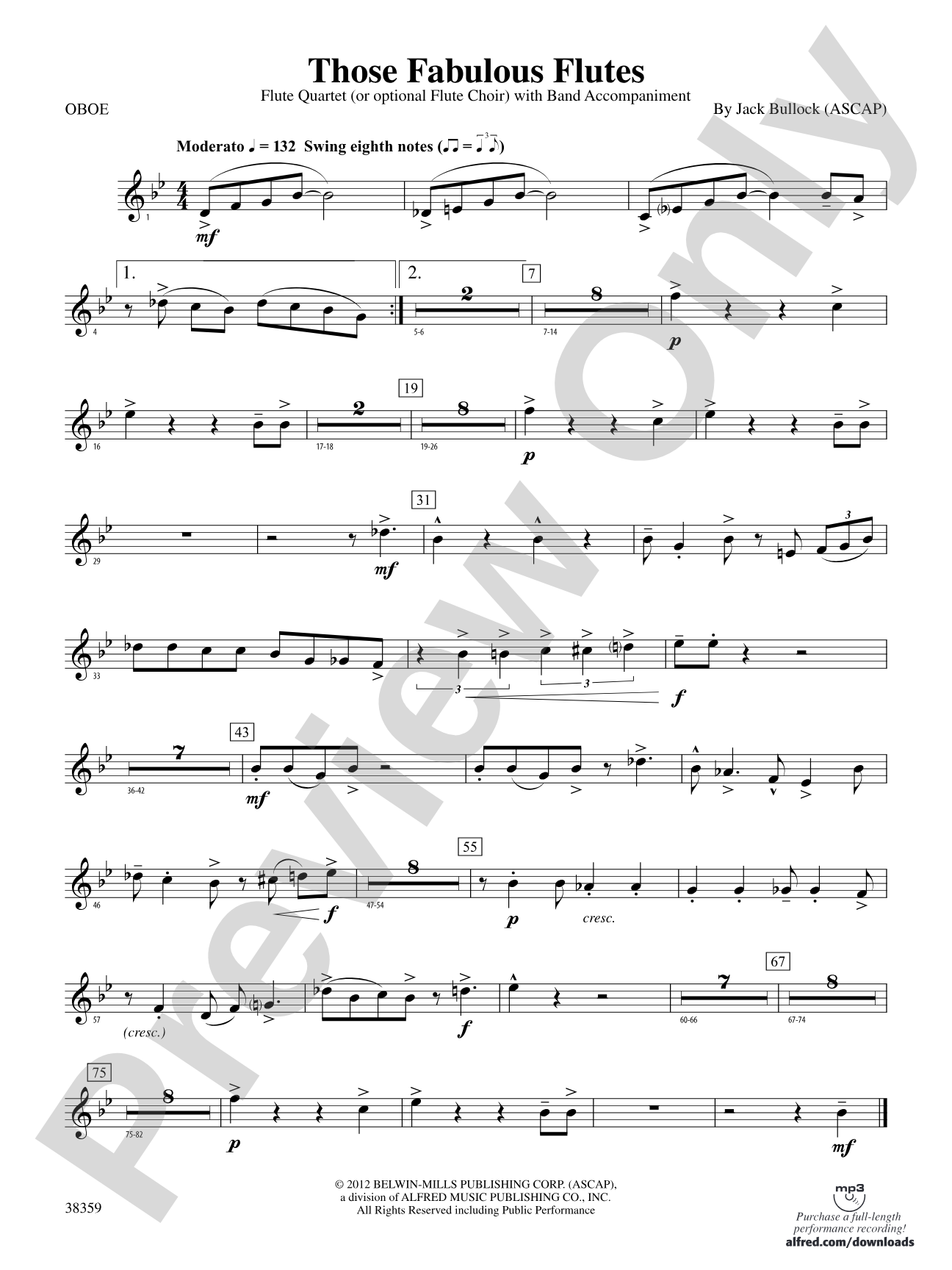 Those Fabulous Flutes: Oboe