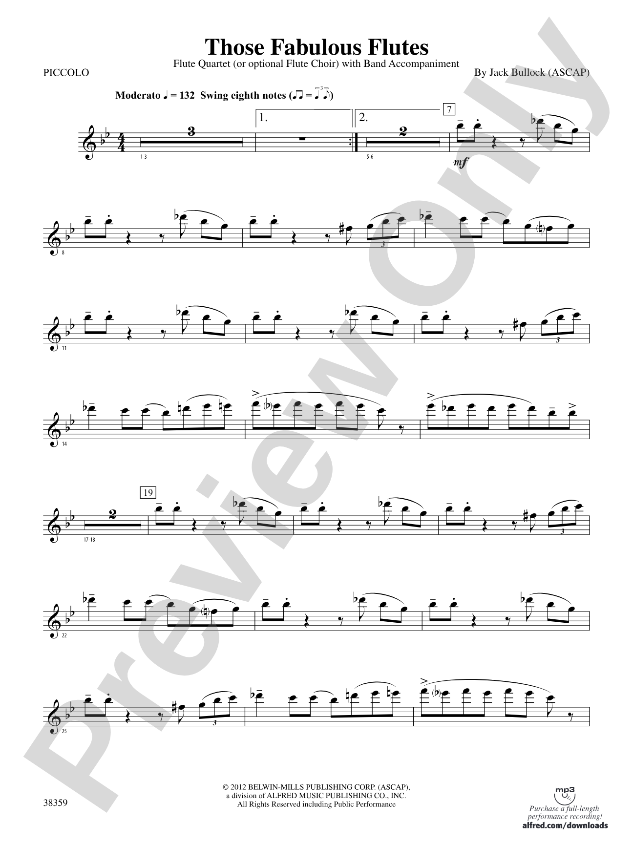 Those Fabulous Flutes: Piccolo