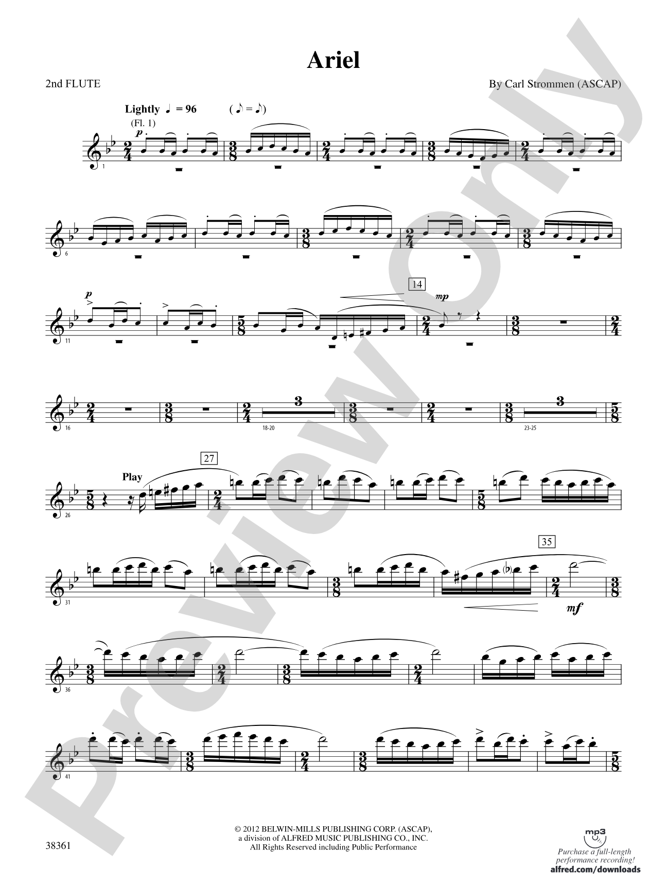 Ariel: 2nd Flute