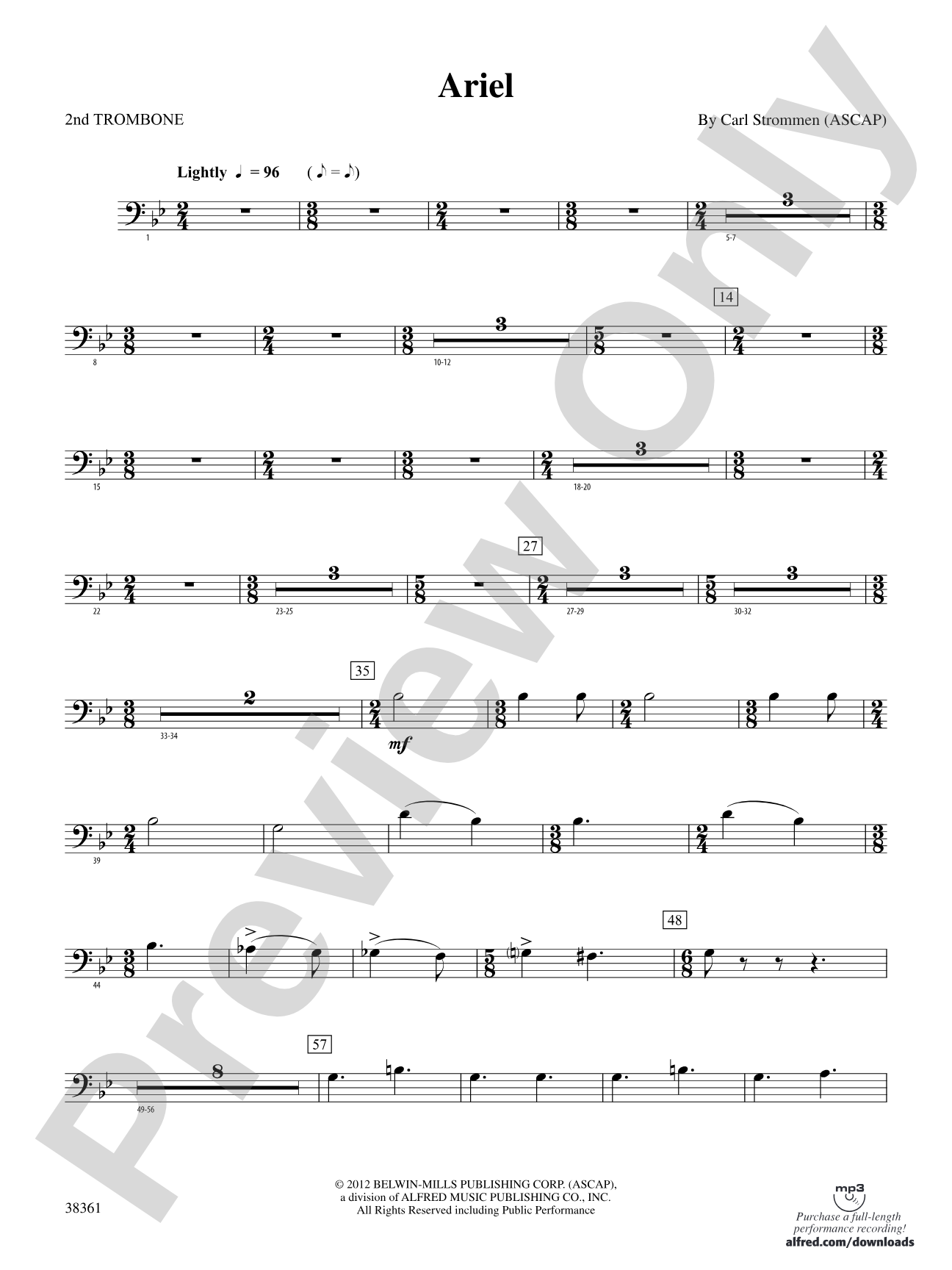 Ariel: 2nd Trombone