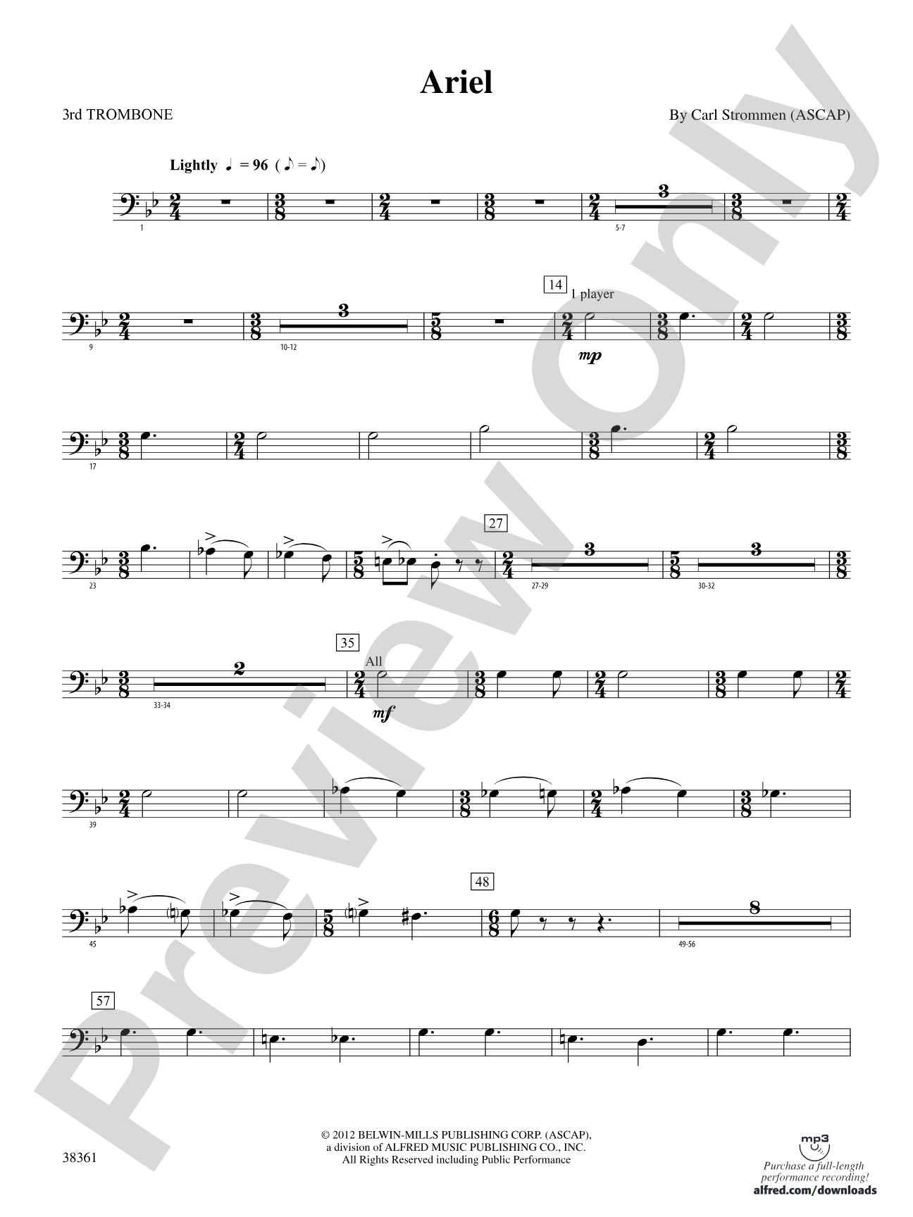 Ariel: 3rd Trombone