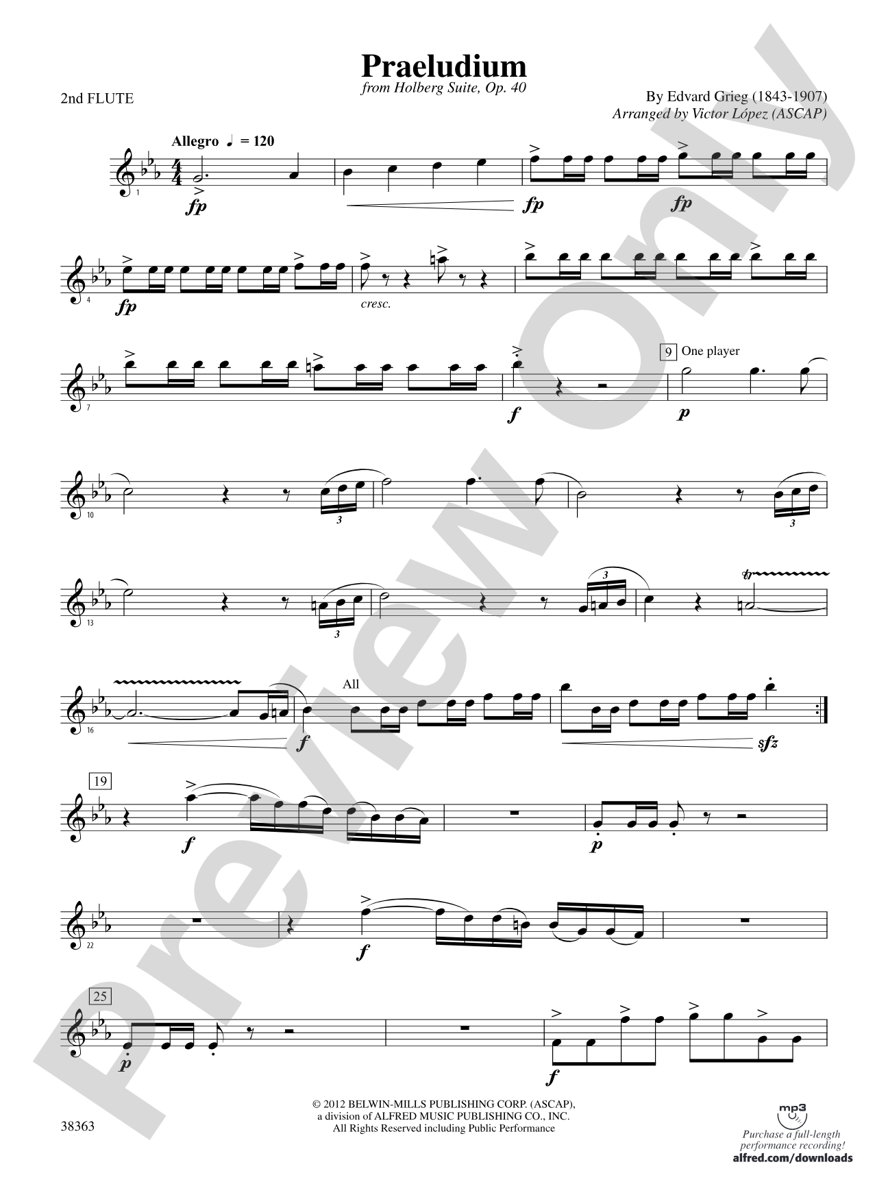 Praeludium: 2nd Flute