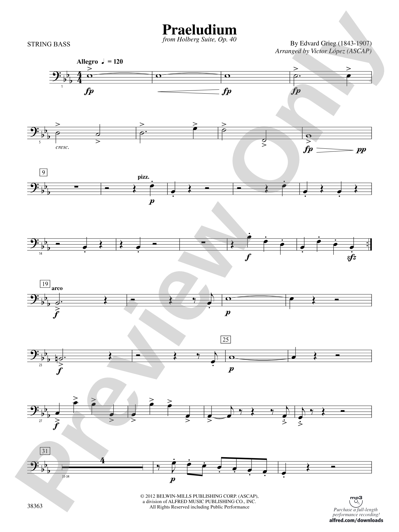 Praeludium: String Bass