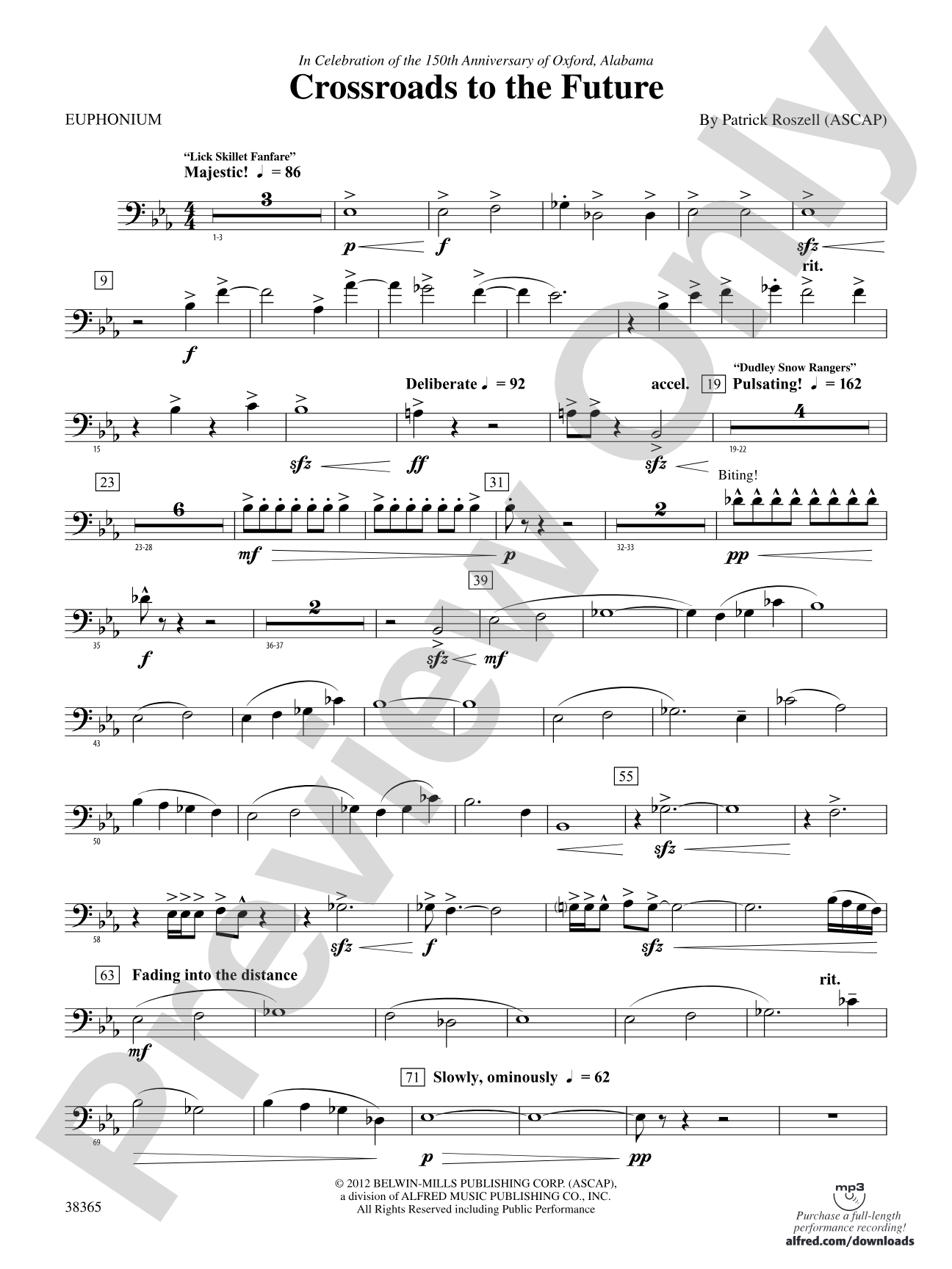 Crossroads to the Future: Baritone B.C.