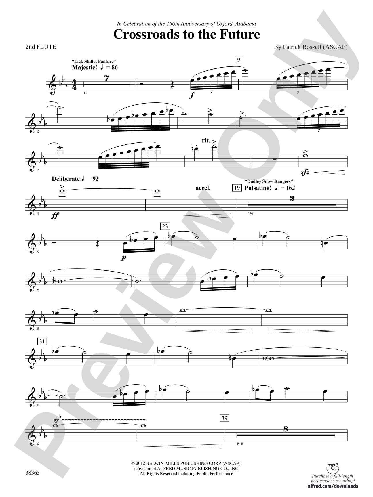 Crossroads to the Future: 2nd Flute