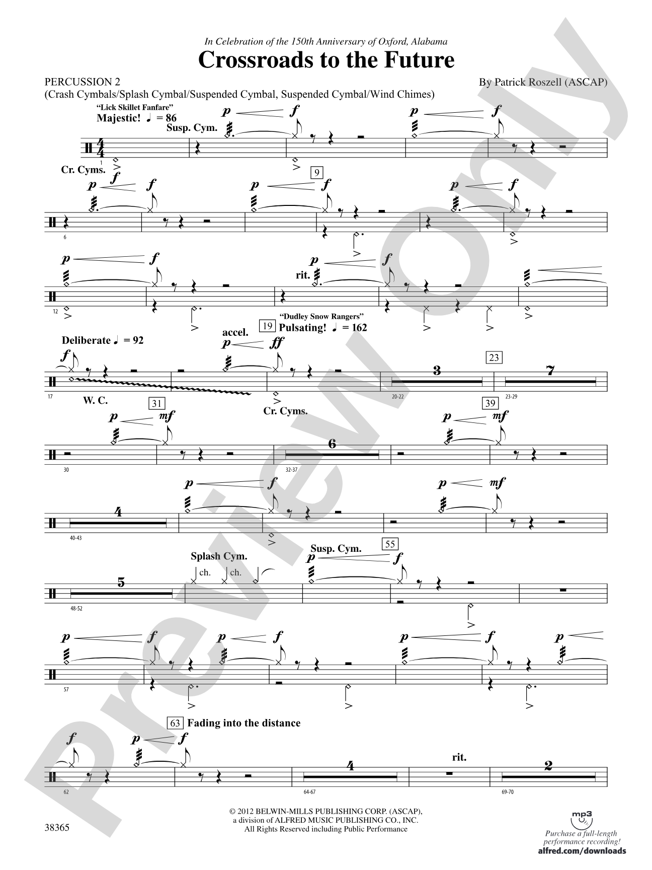 Crossroads to the Future: 2nd Percussion