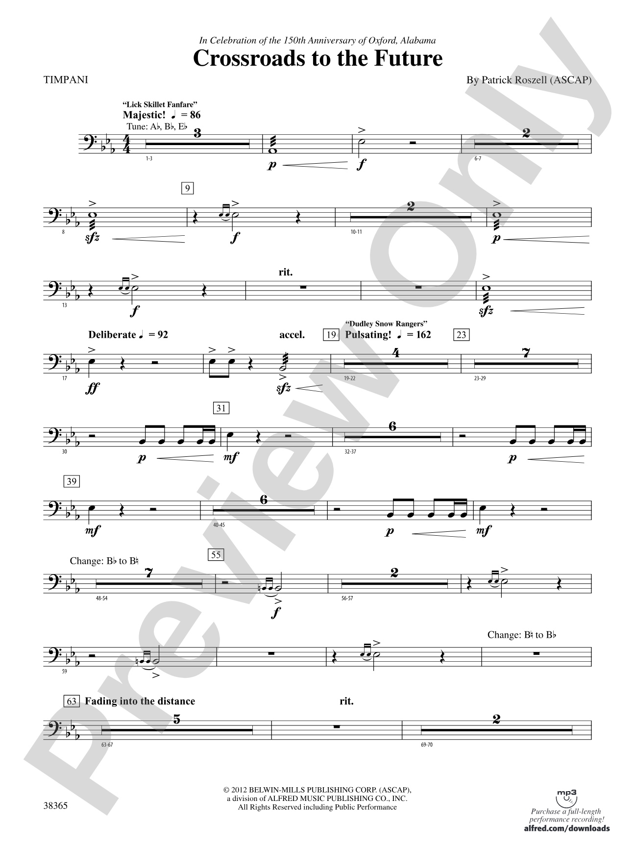 Crossroads to the Future: Timpani