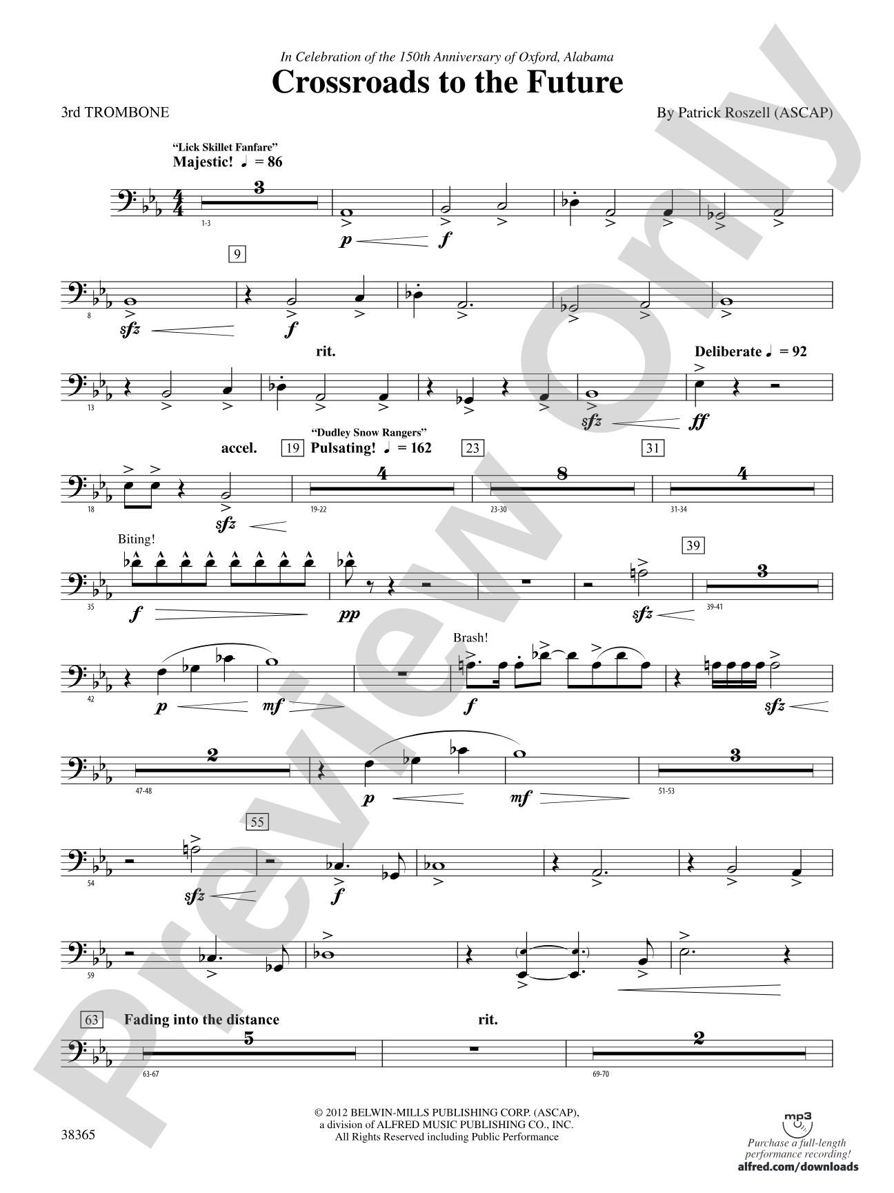 Crossroads to the Future: 3rd Trombone
