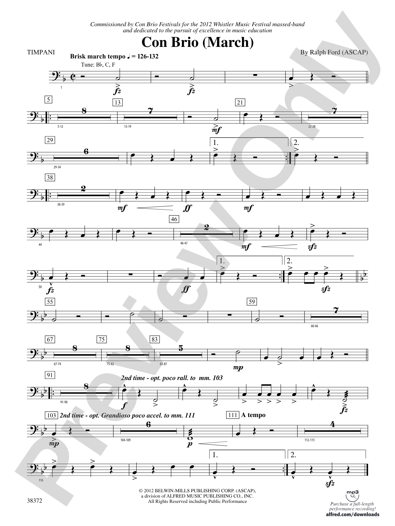Con Brio: Timpani