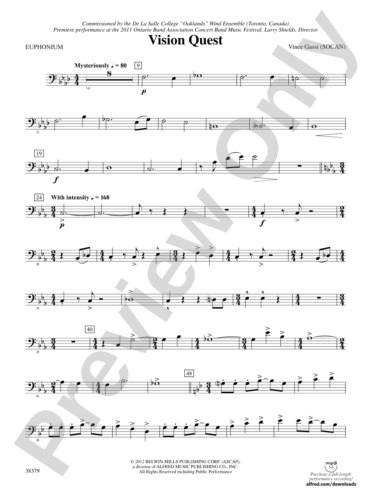 Vision Quest: Baritone B.C.