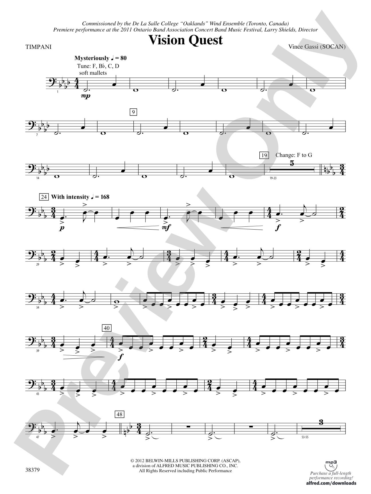 Vision Quest: Timpani