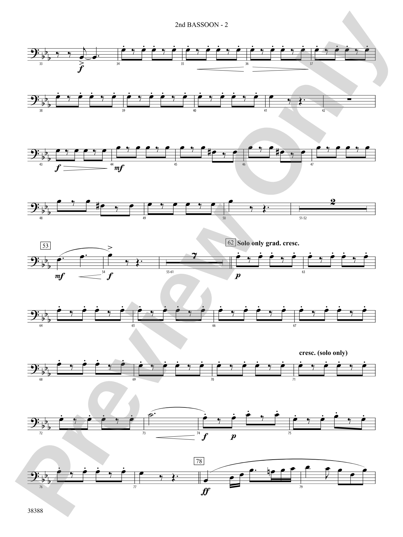Napoli: 2nd Bassoon