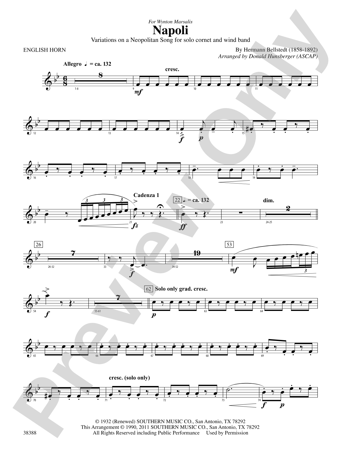 Napoli: English Horn
