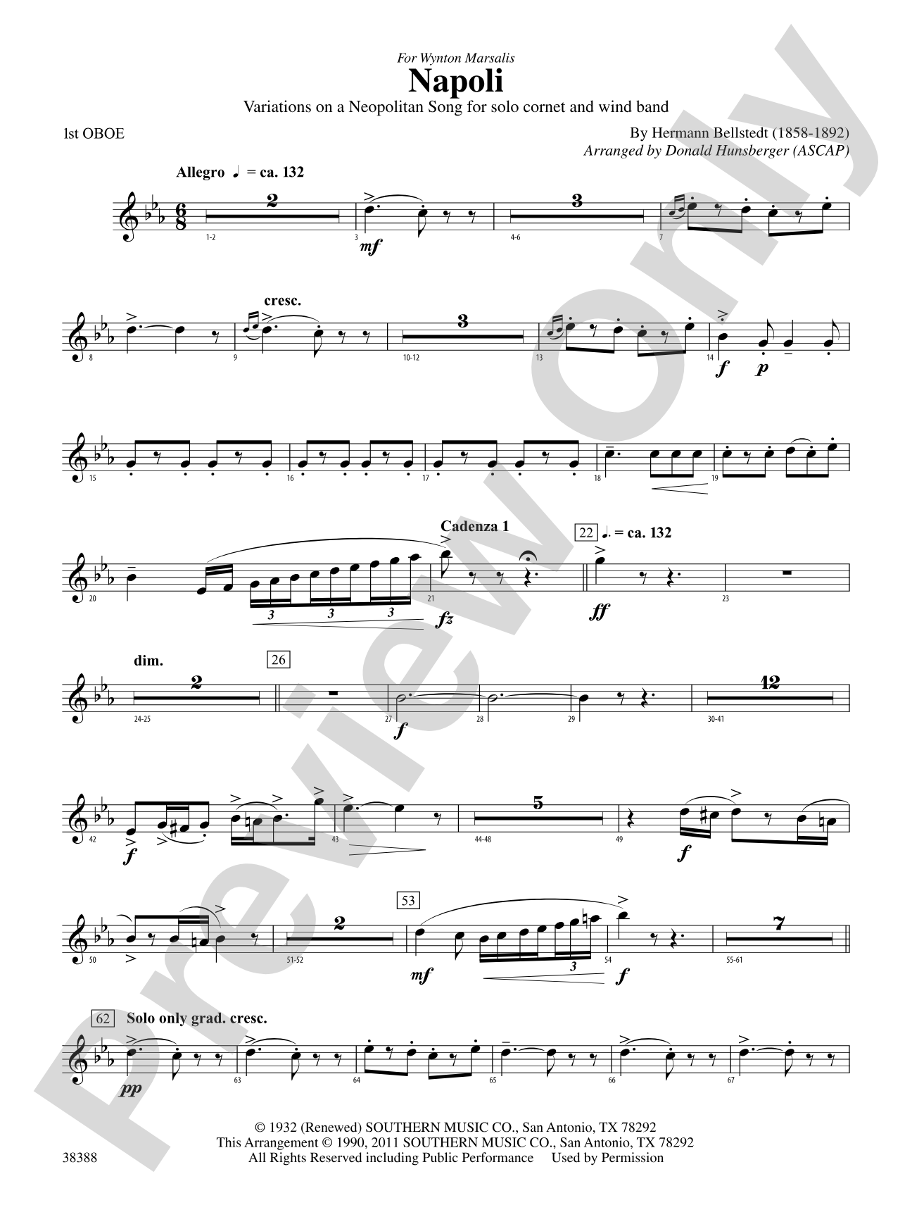 Napoli: Oboe