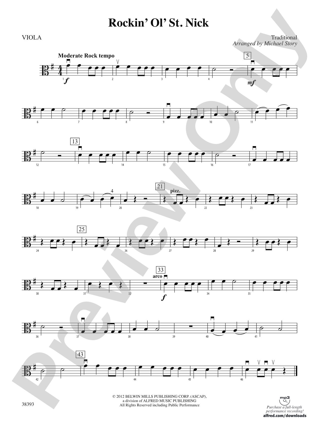 Rockin' Ol' St. Nick: Viola