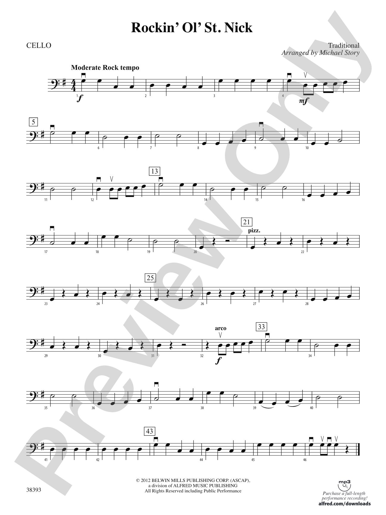 Rockin' Ol' St. Nick: Cello