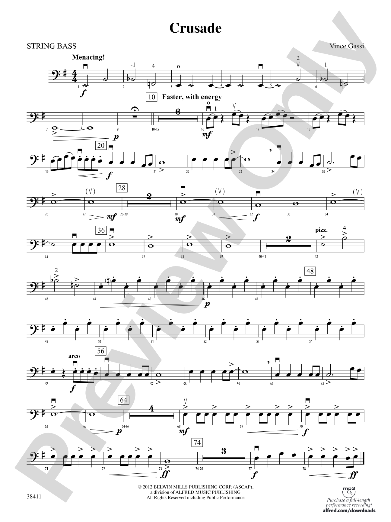 Crusade: String Bass
