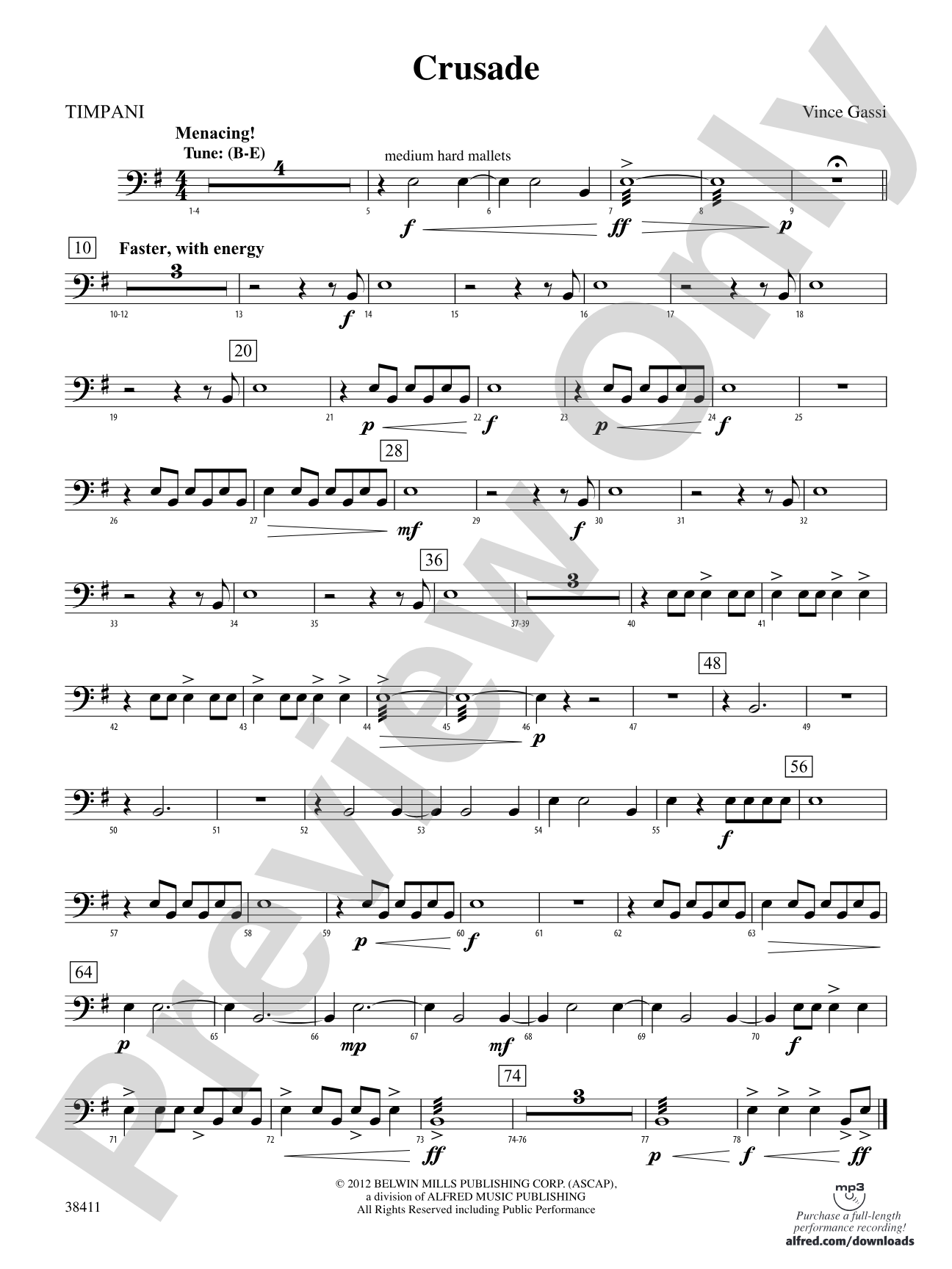Crusade: Timpani