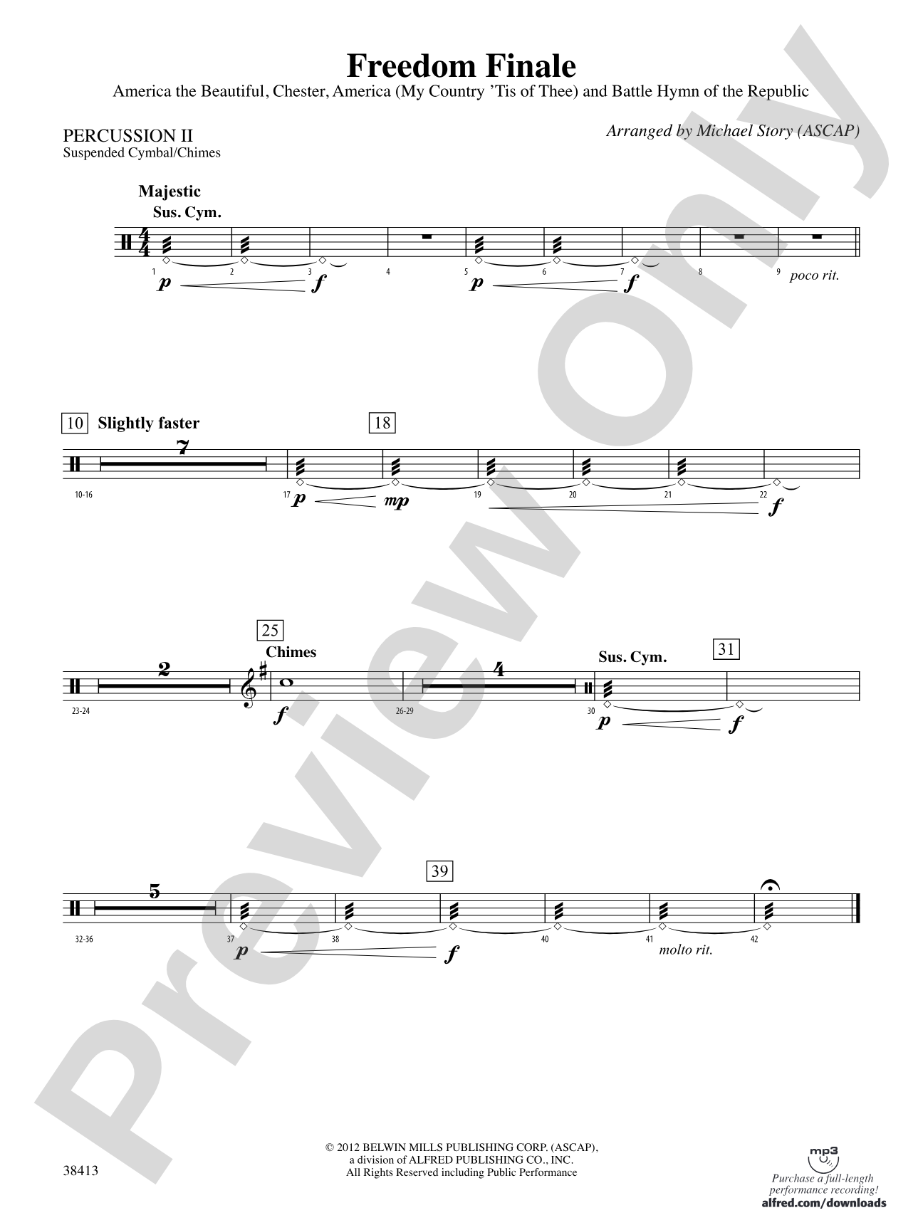 Freedom Finale: 2nd Percussion
