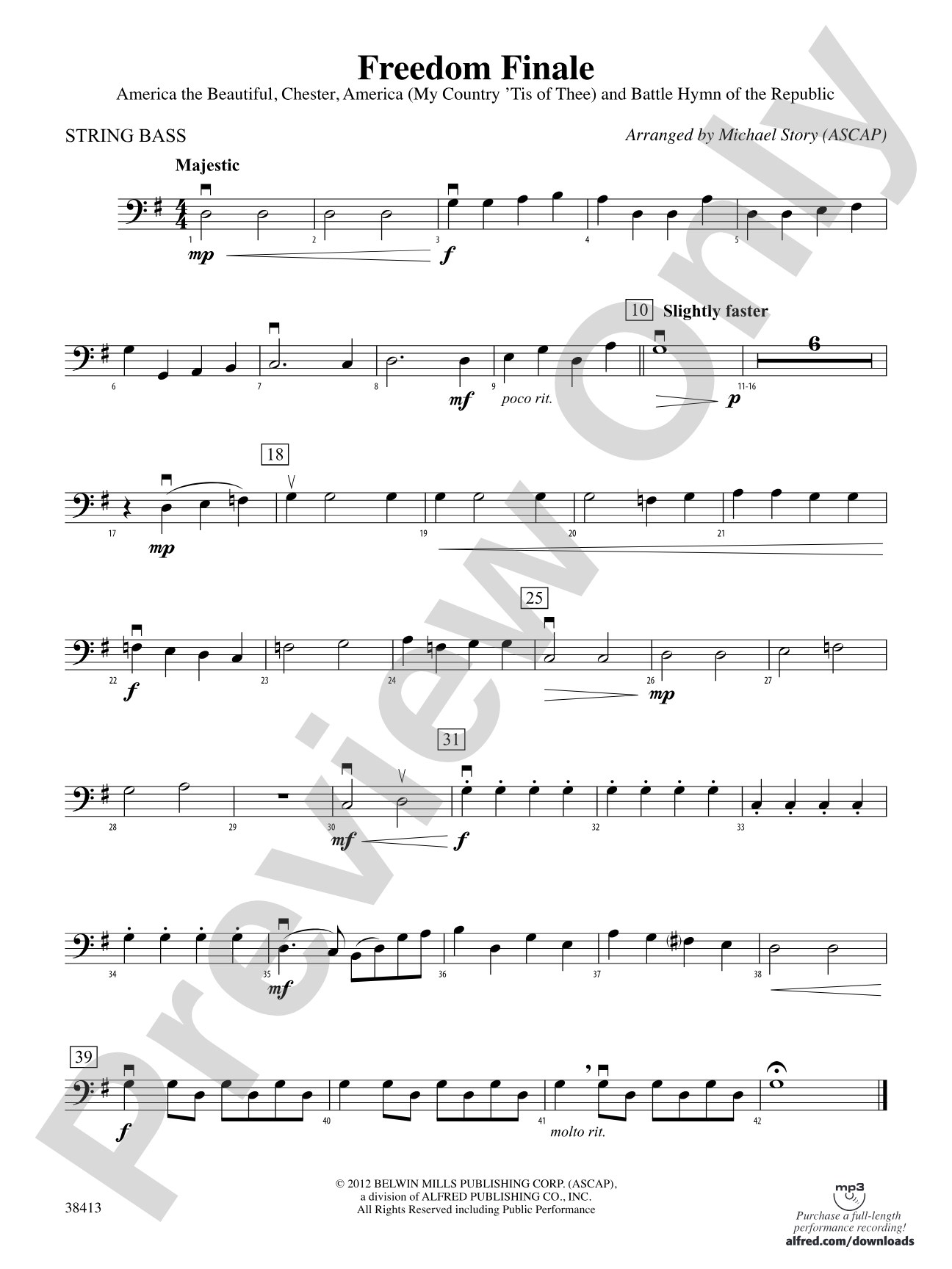 Freedom Finale: String Bass