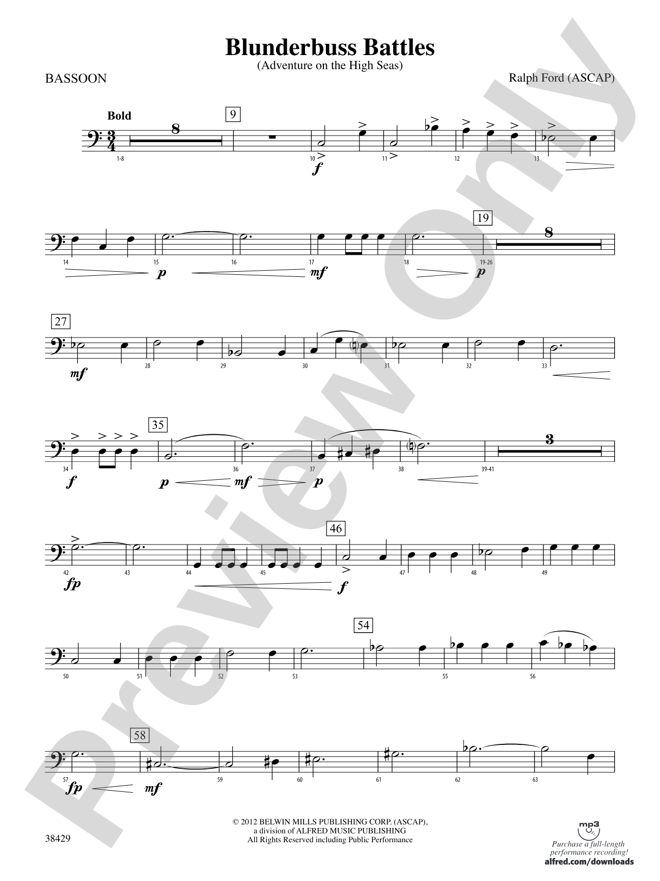 Blunderbuss Battles: Bassoon