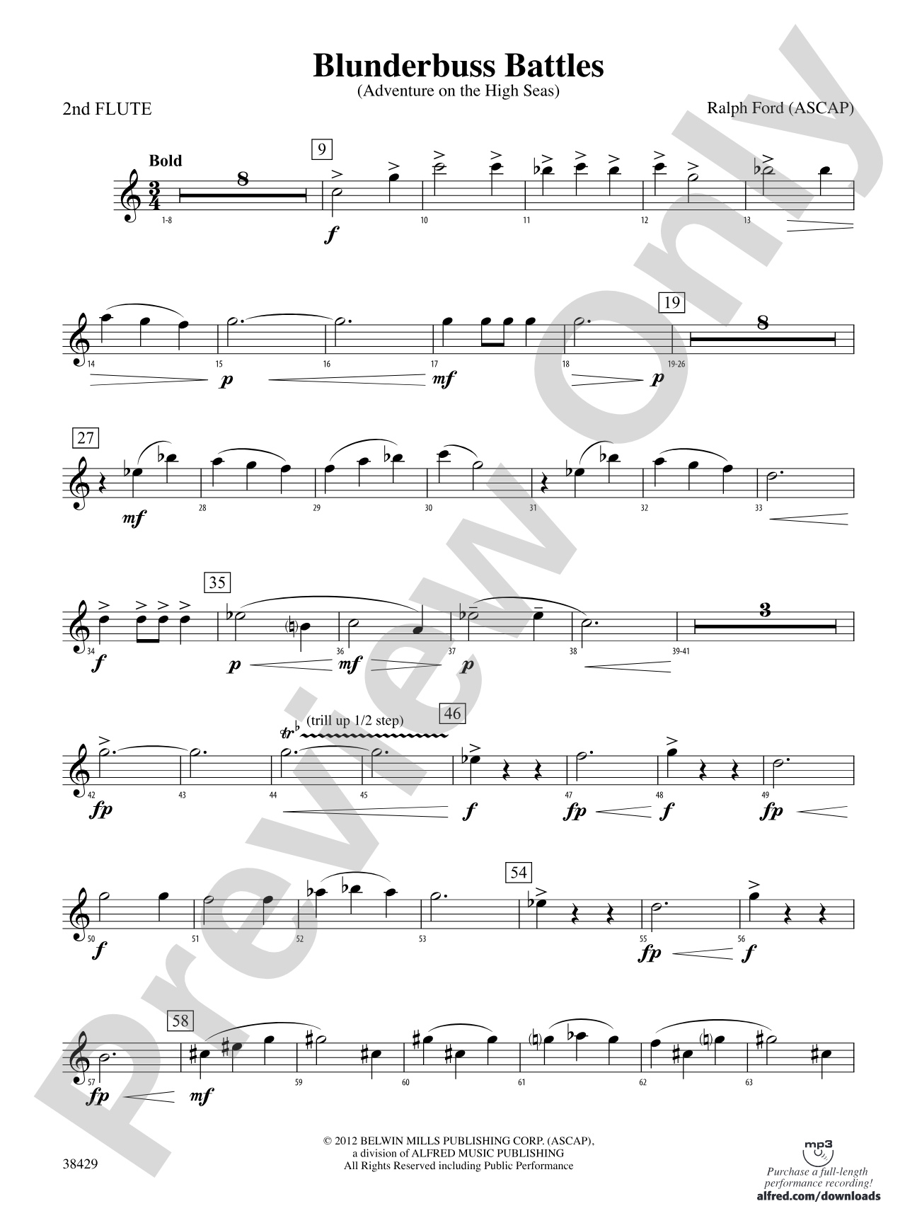 Blunderbuss Battles: 2nd Flute