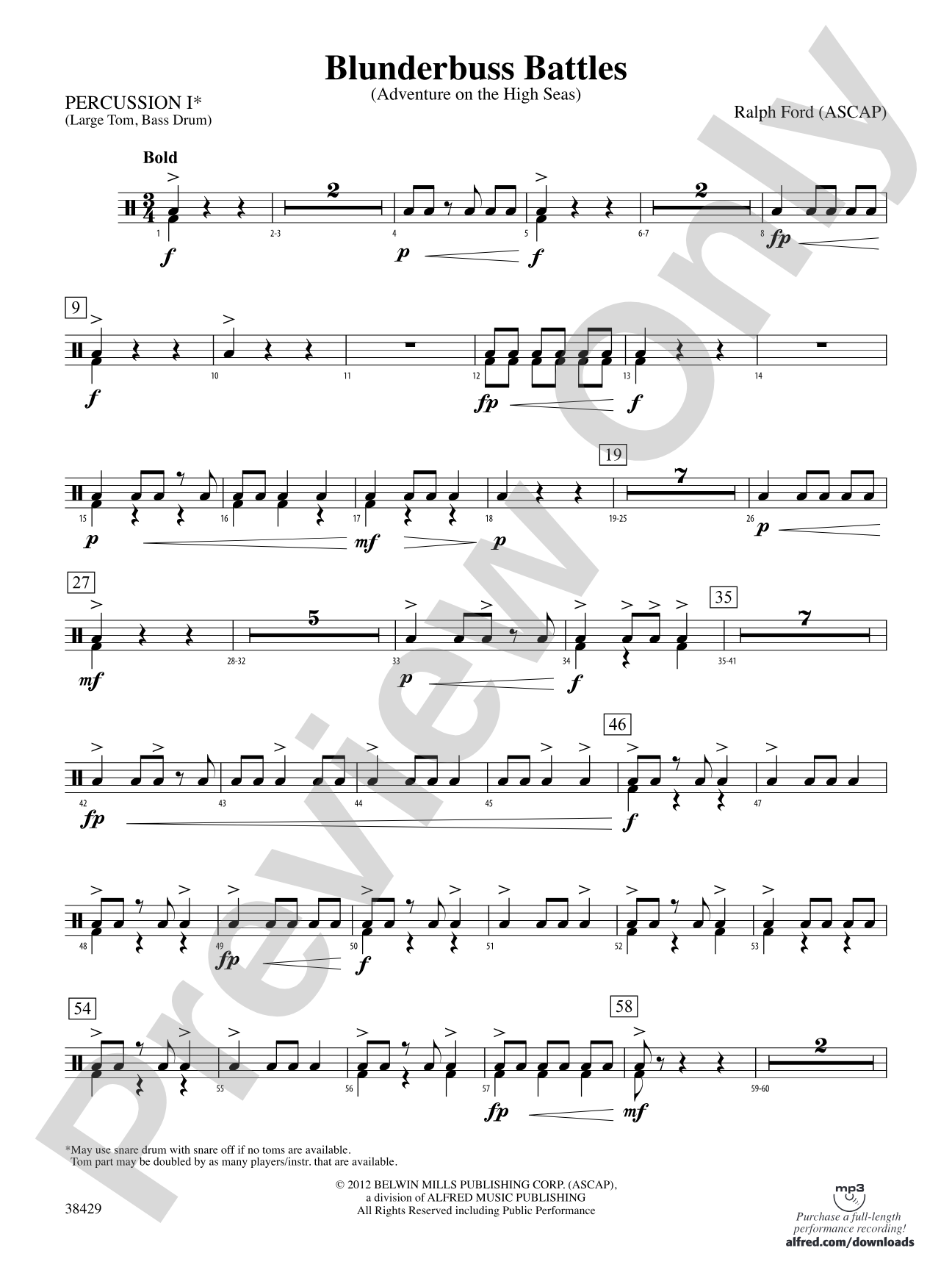 Blunderbuss Battles: 1st Percussion