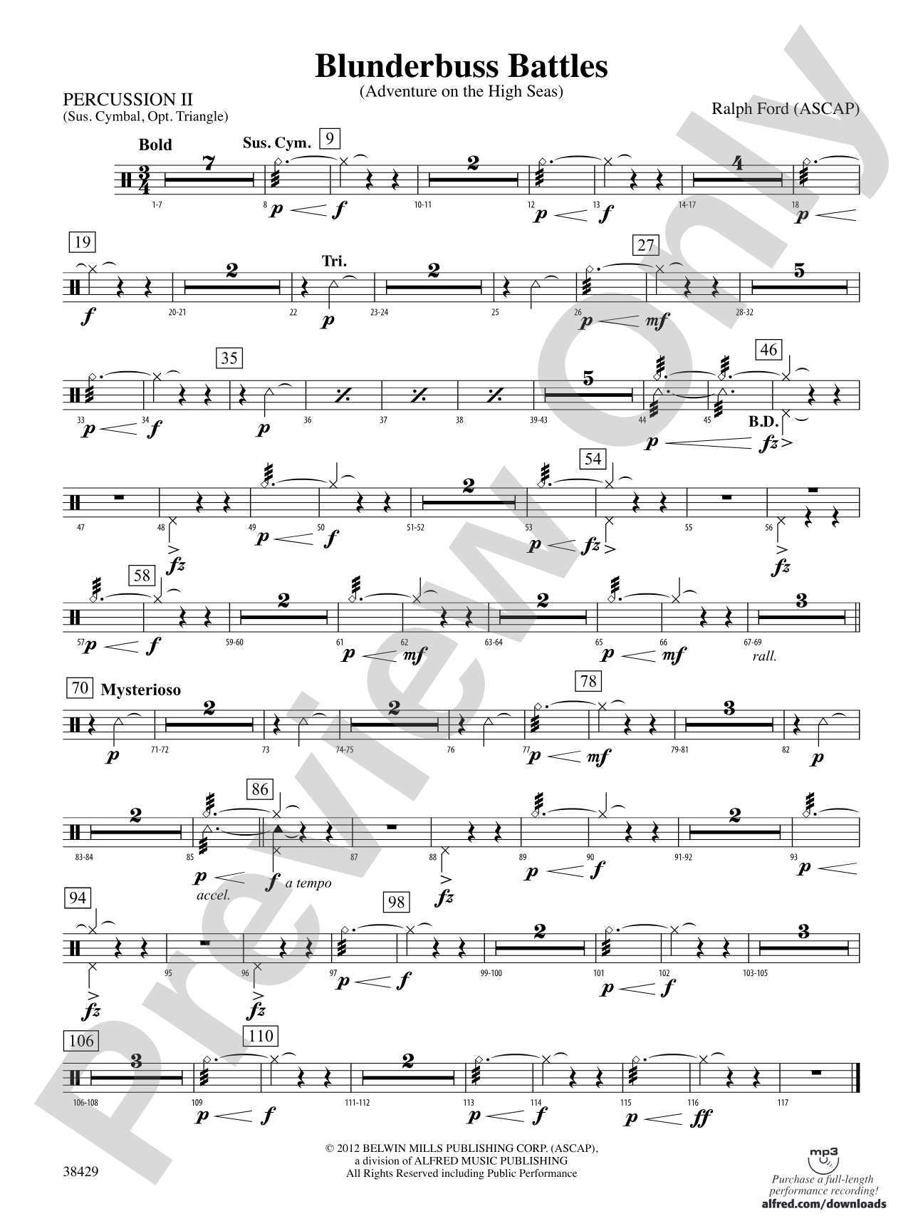 Blunderbuss Battles: 2nd Percussion