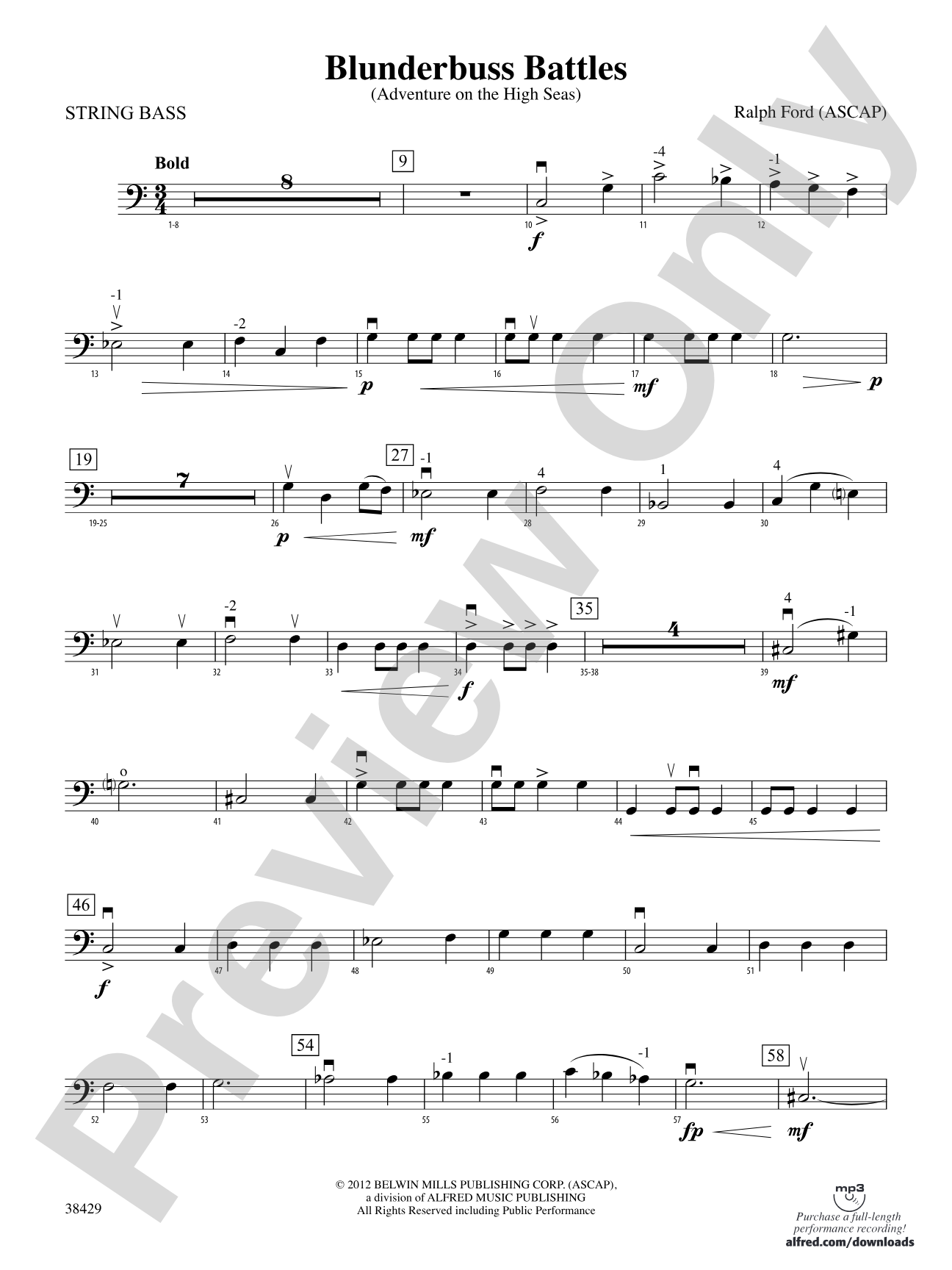 Blunderbuss Battles: String Bass