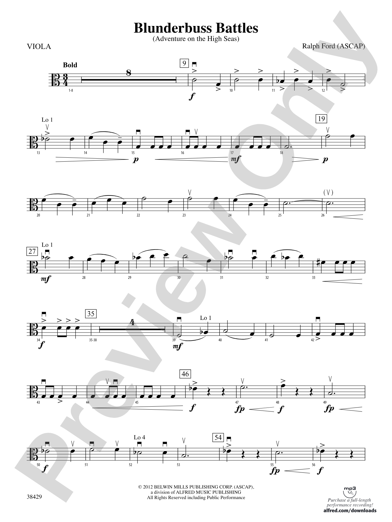 Blunderbuss Battles: Viola