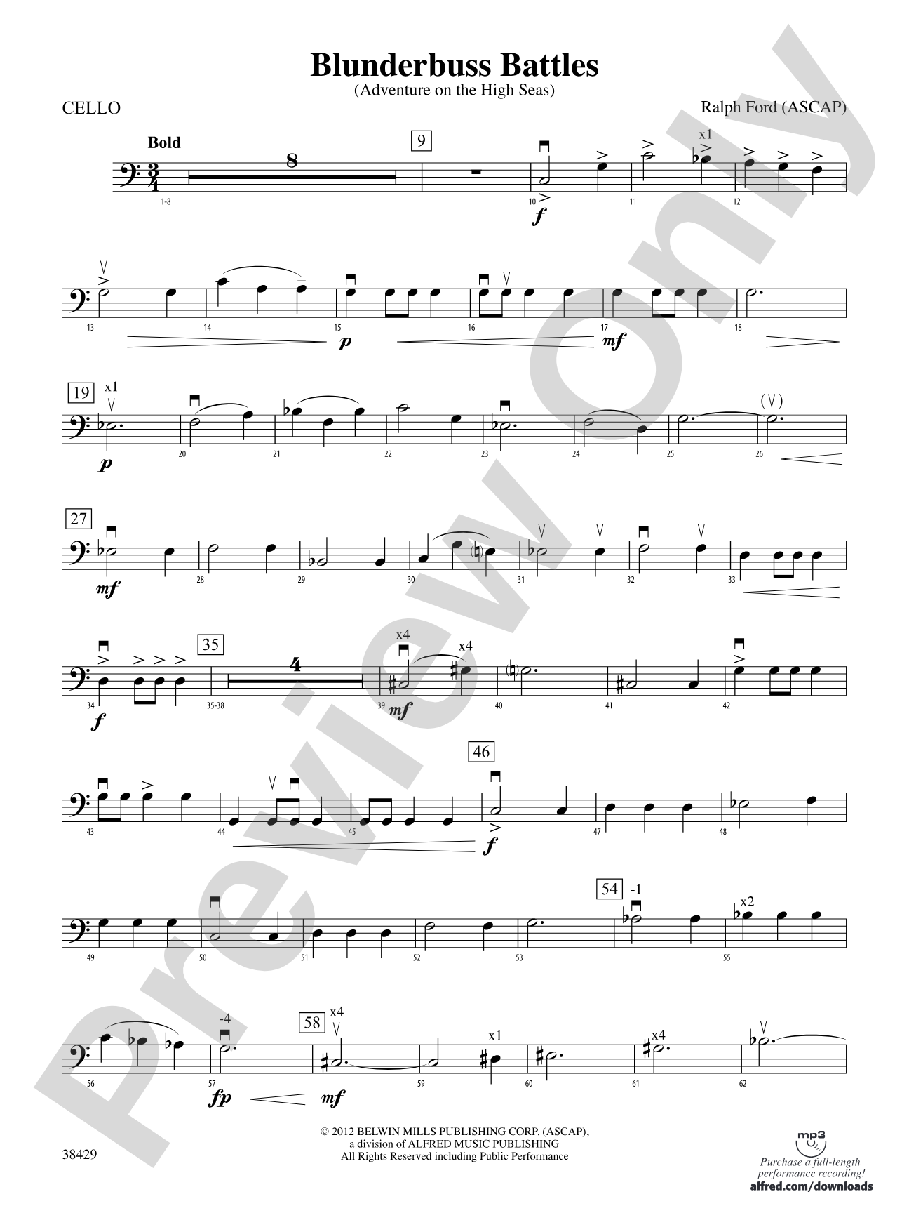 Blunderbuss Battles: Cello