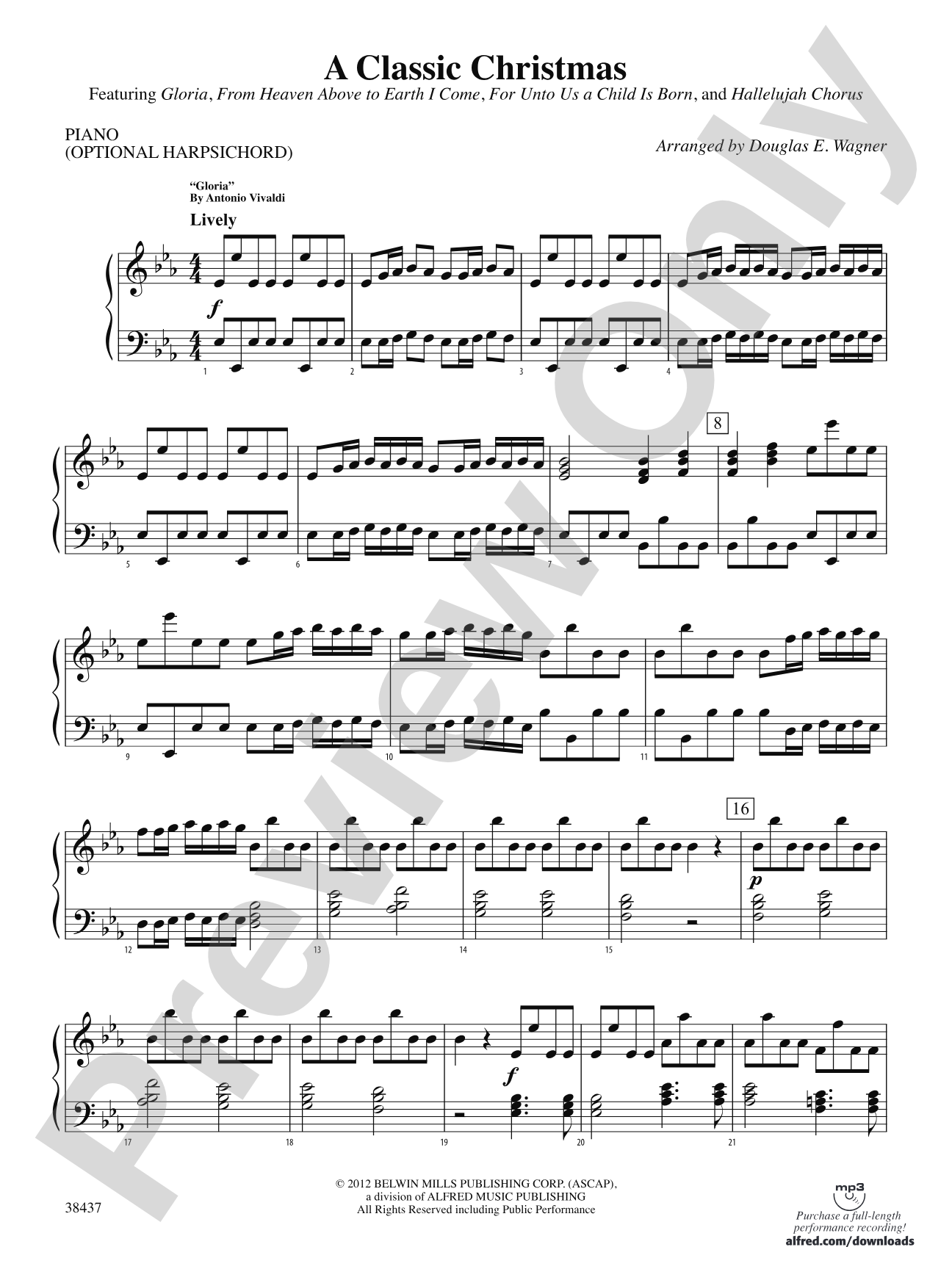 A Classic Christmas: Piano Accompaniment