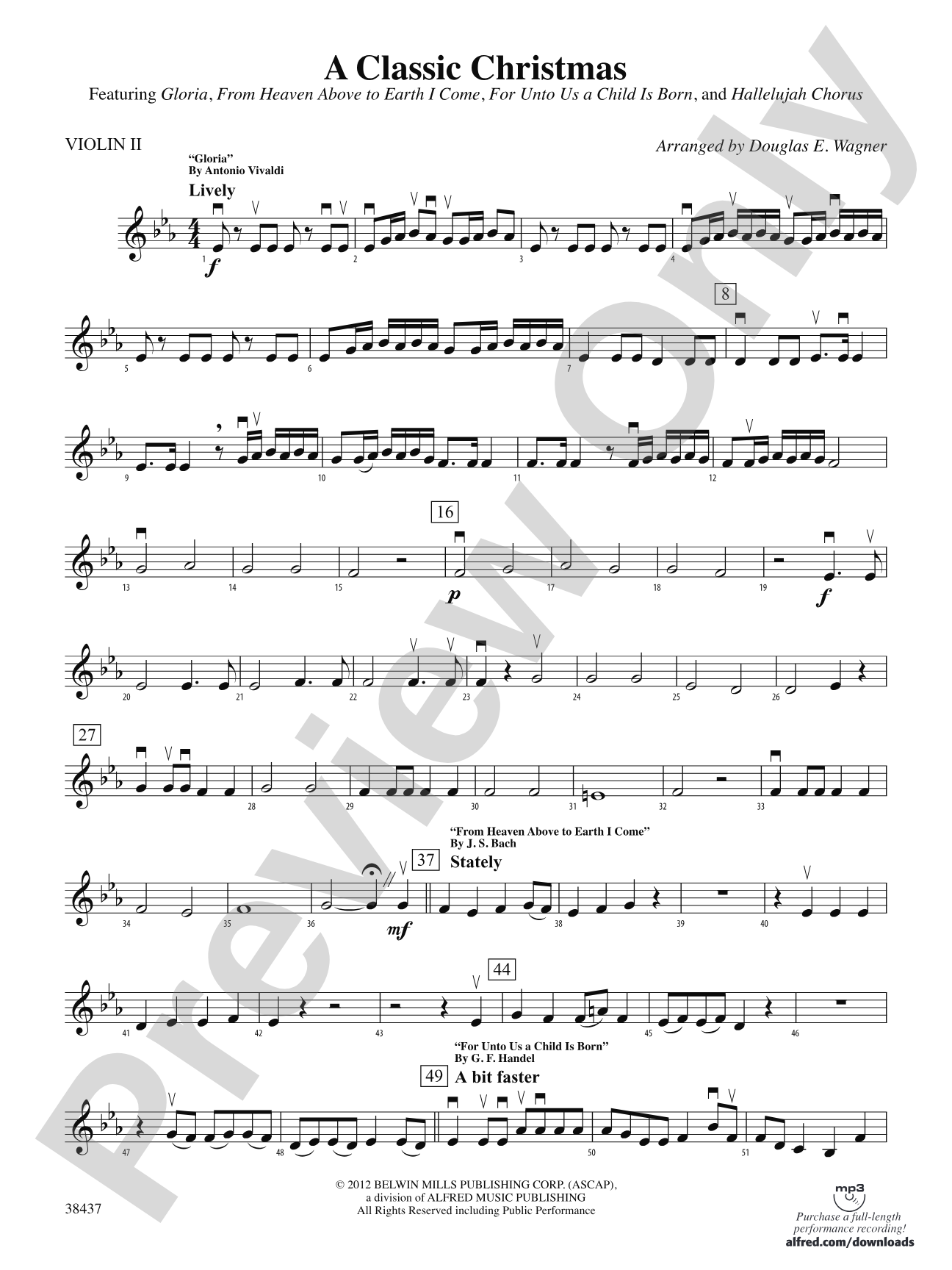 A Classic Christmas: 2nd Violin
