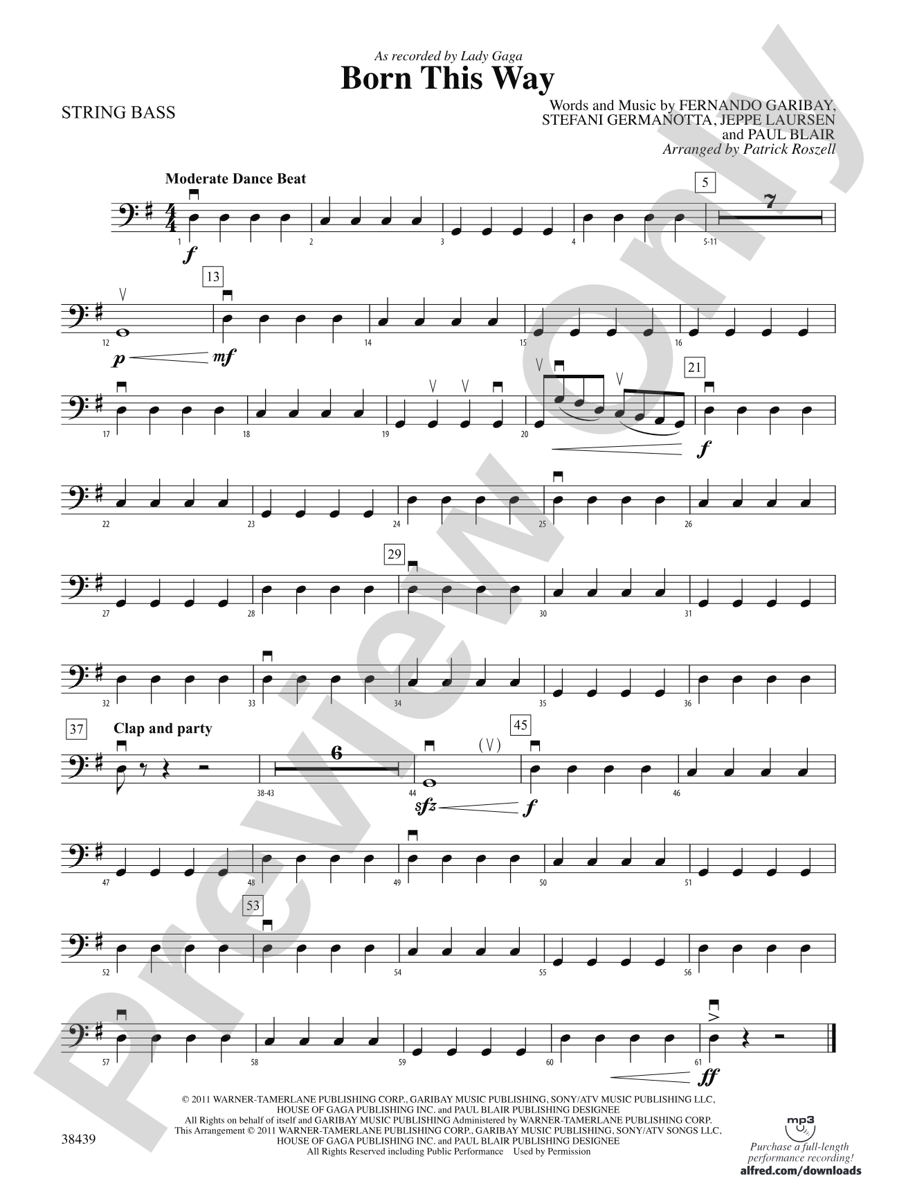 Born This Way: String Bass