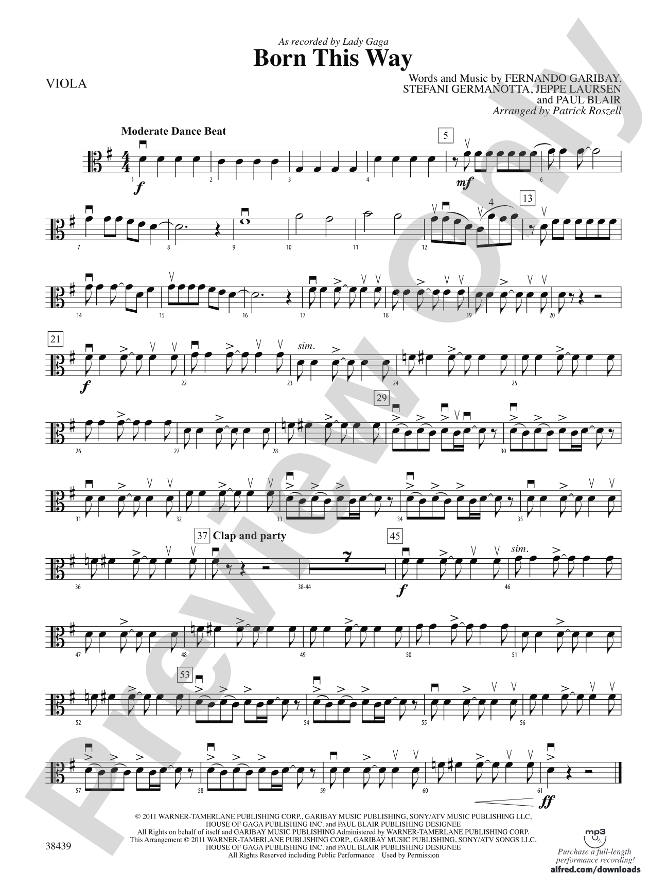 Born This Way: Viola