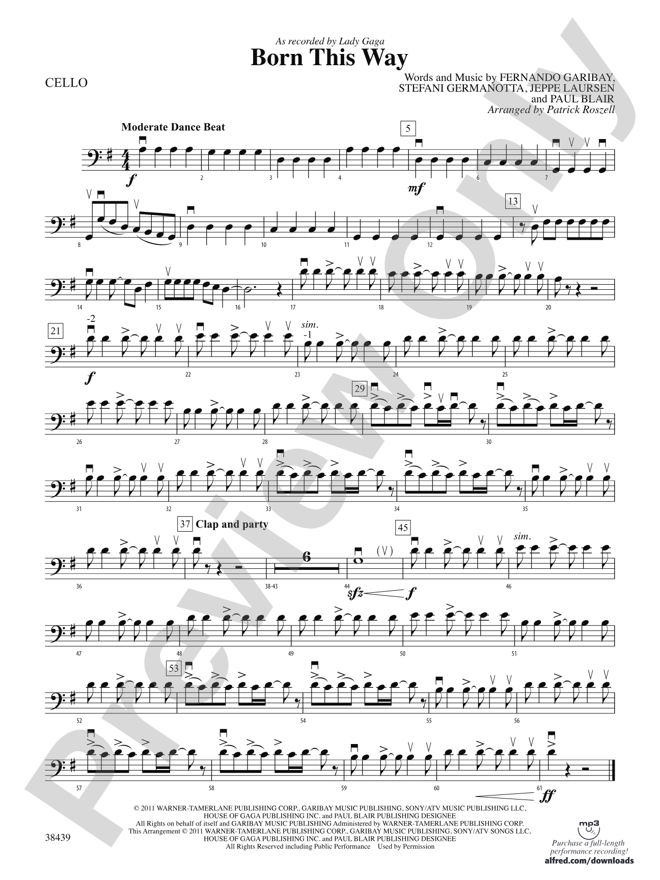 Born This Way: Cello