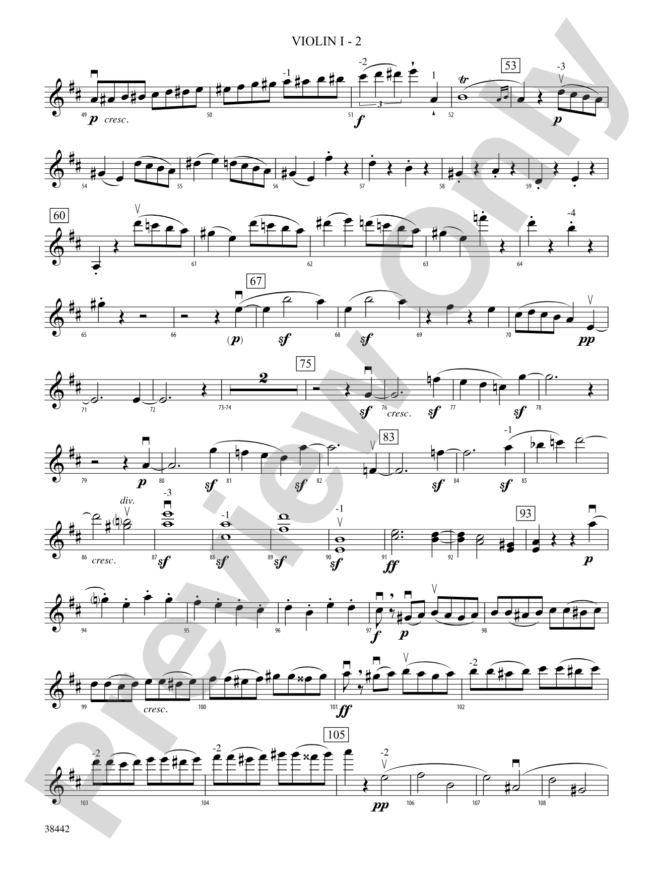 Sonata, Op. 10, No. 3: 1st Violin