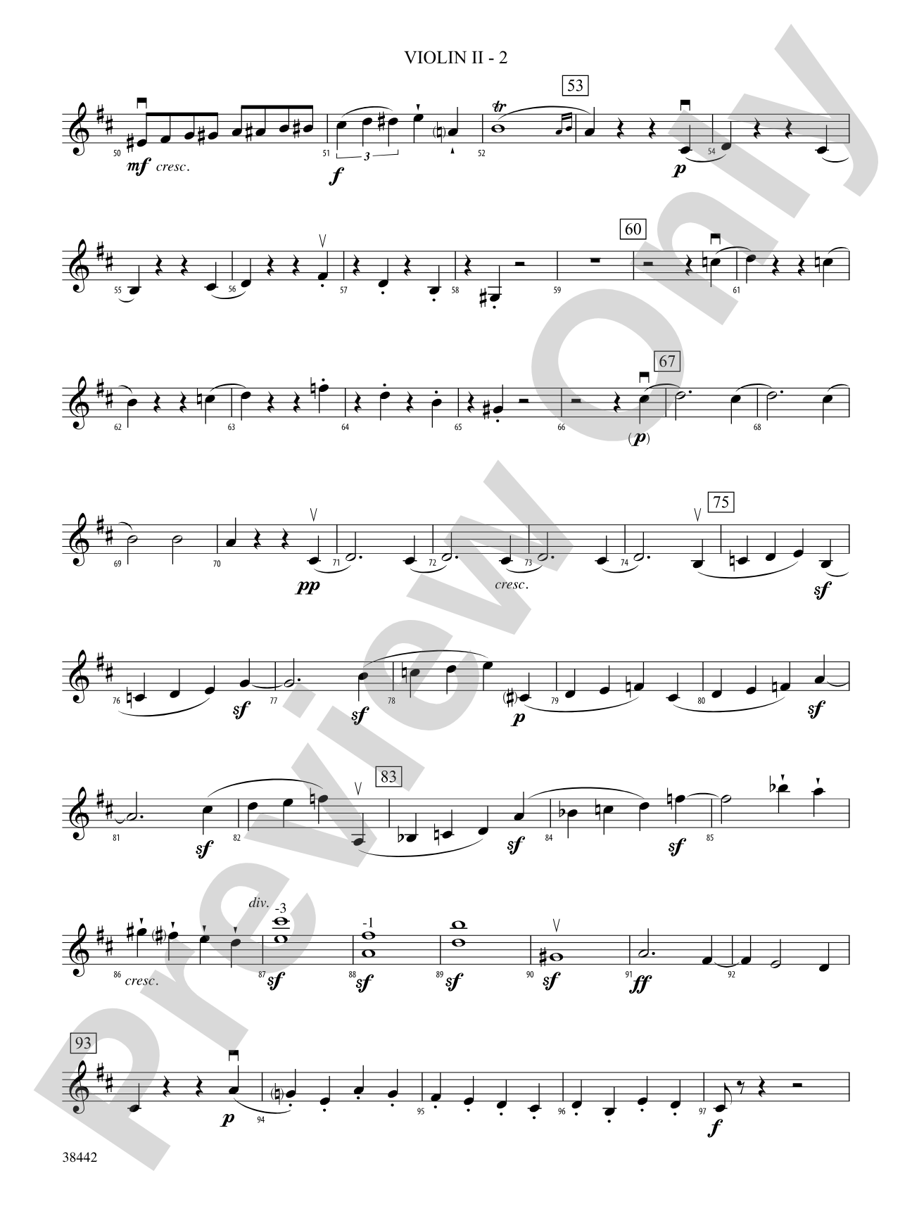Sonata, Op. 10, No. 3: 2nd Violin