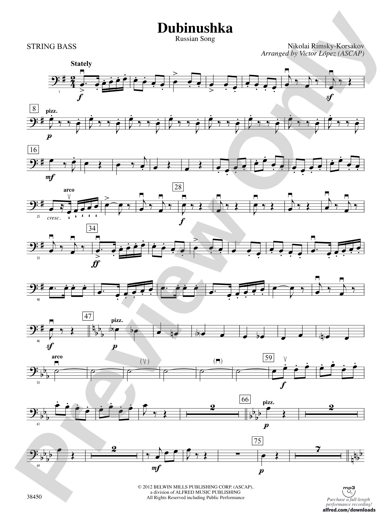 Dubinushka: String Bass