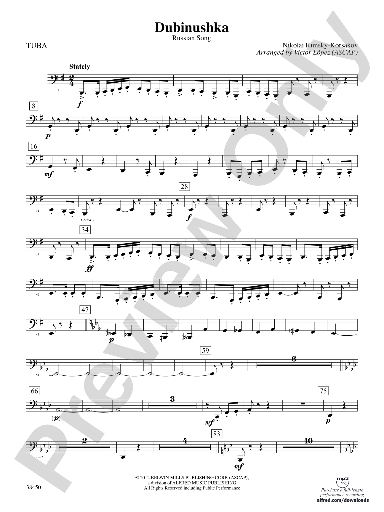 Dubinushka: Tuba