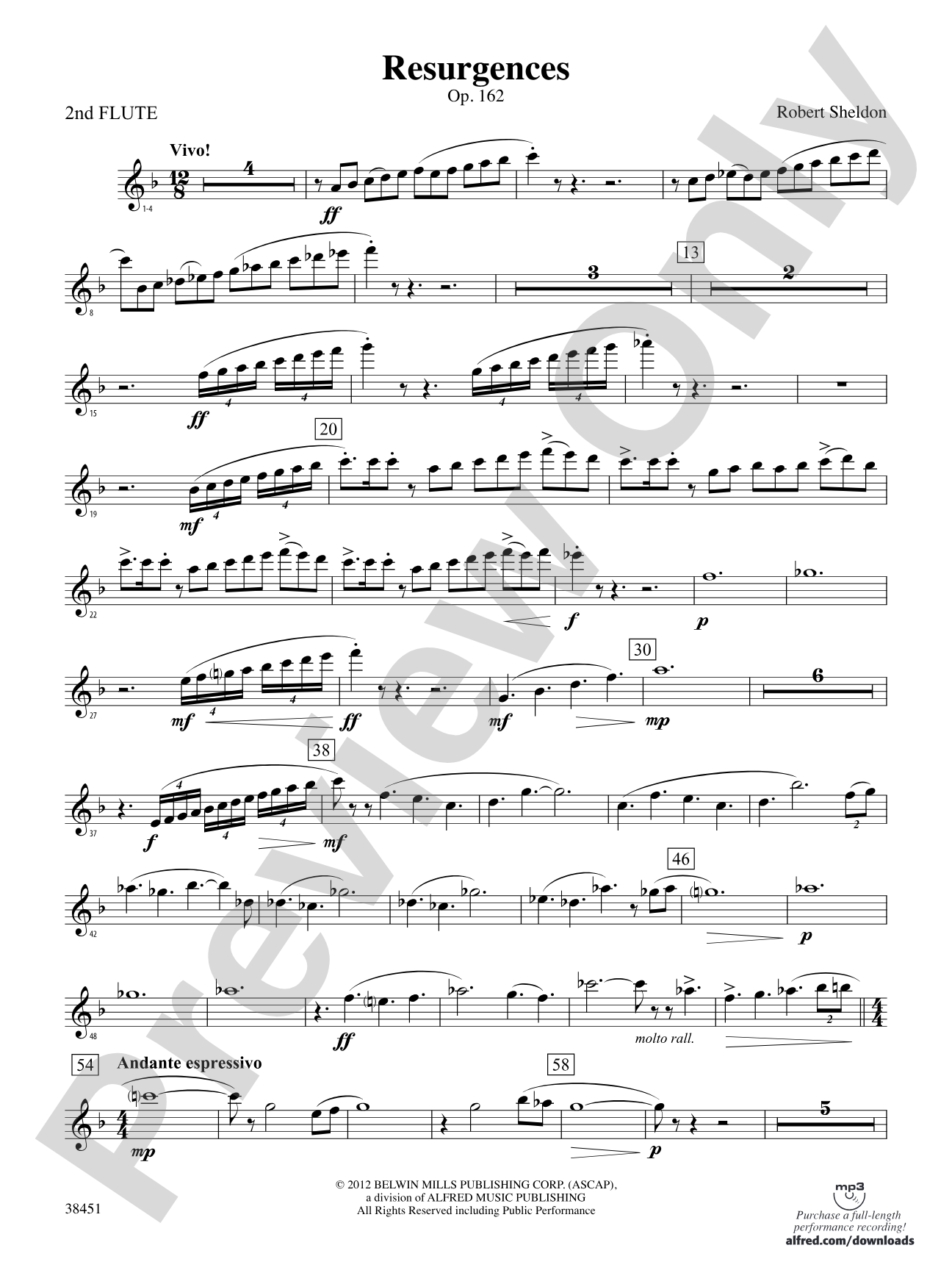 Resurgences: 2nd Flute