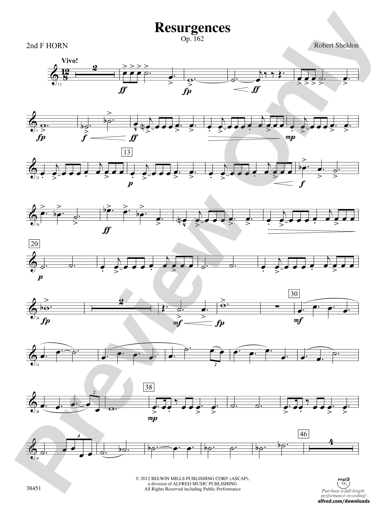 Resurgences: 2nd F Horn