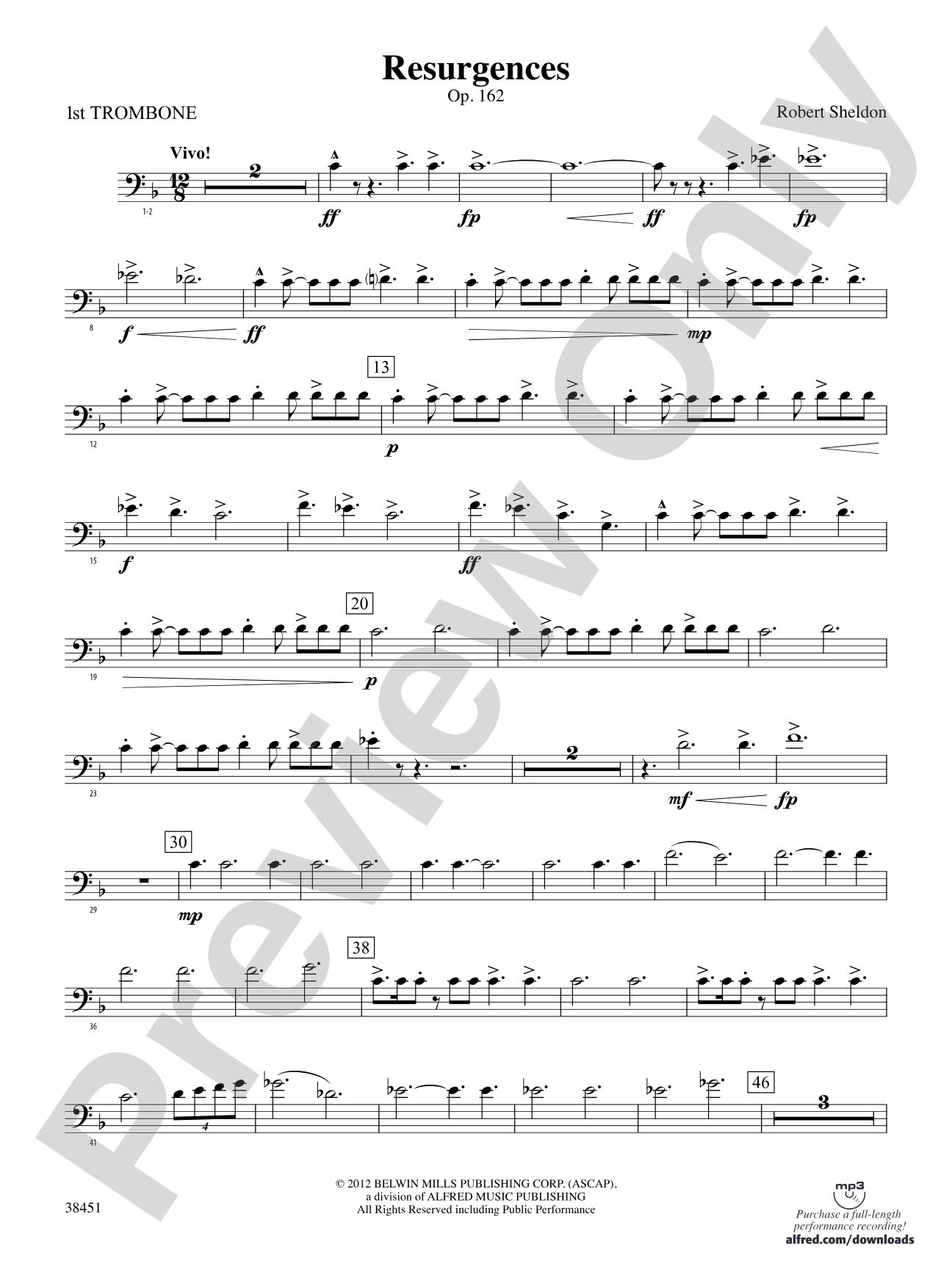 Resurgences: 1st Trombone