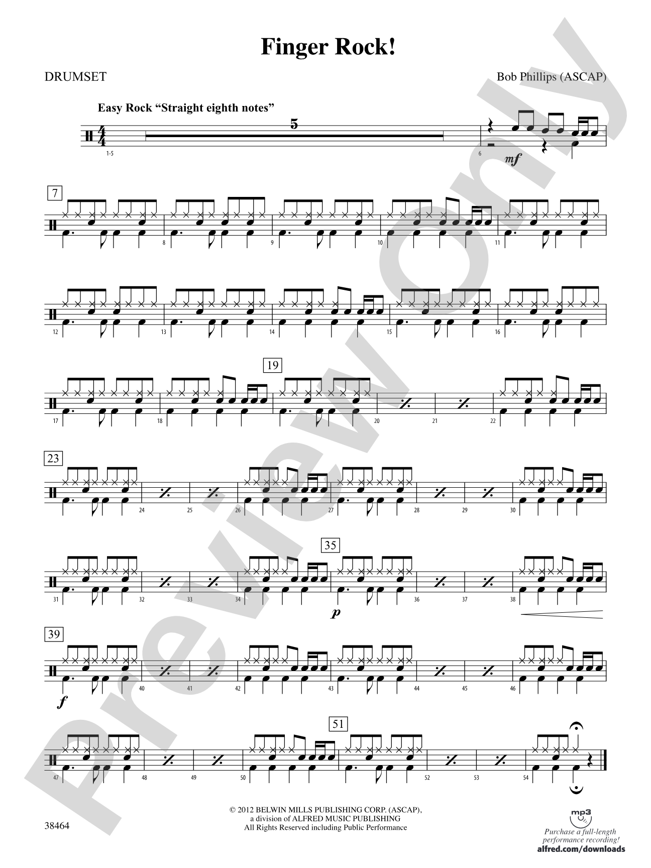 Finger Rock!: Drums